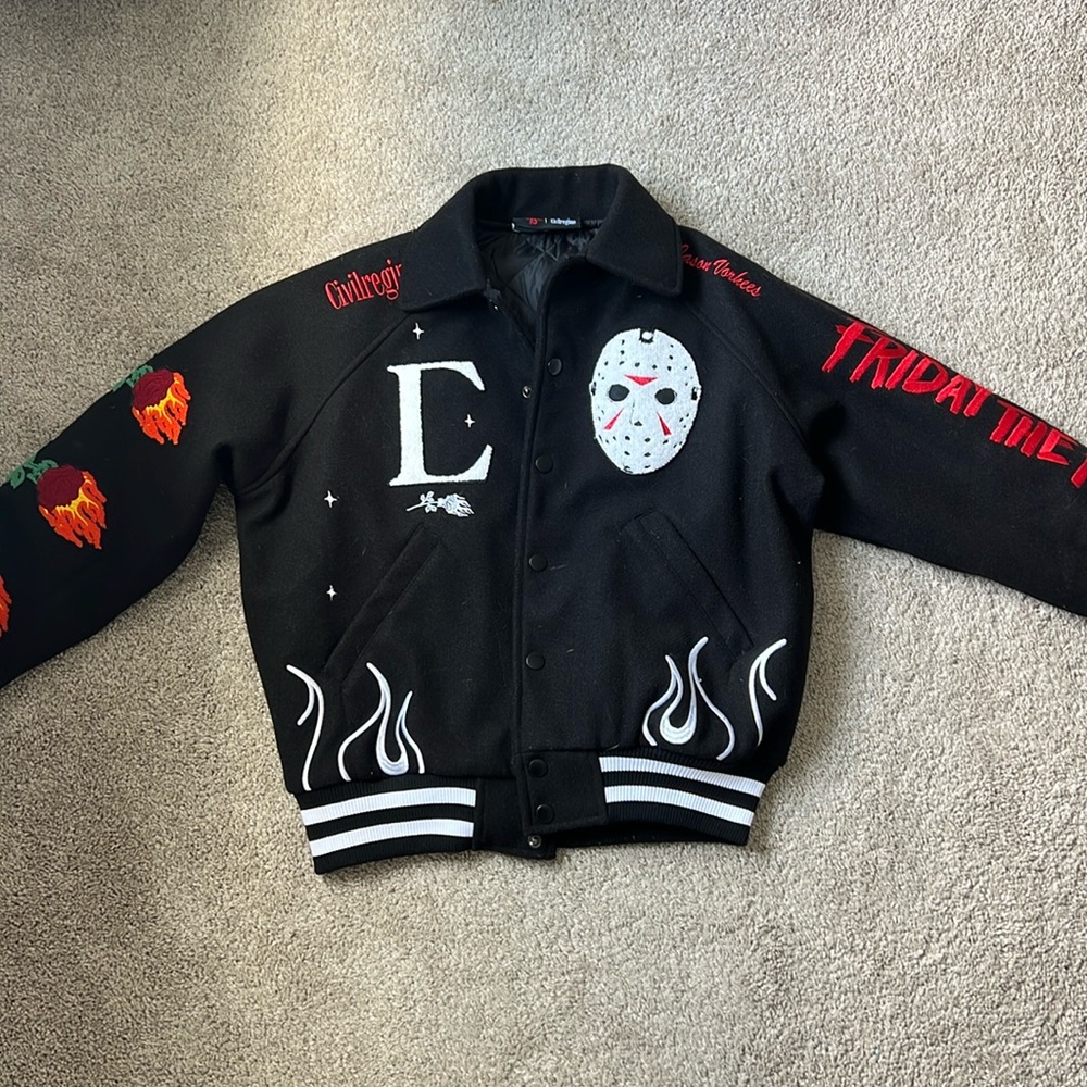 Friday the 13th Varsity Jacket